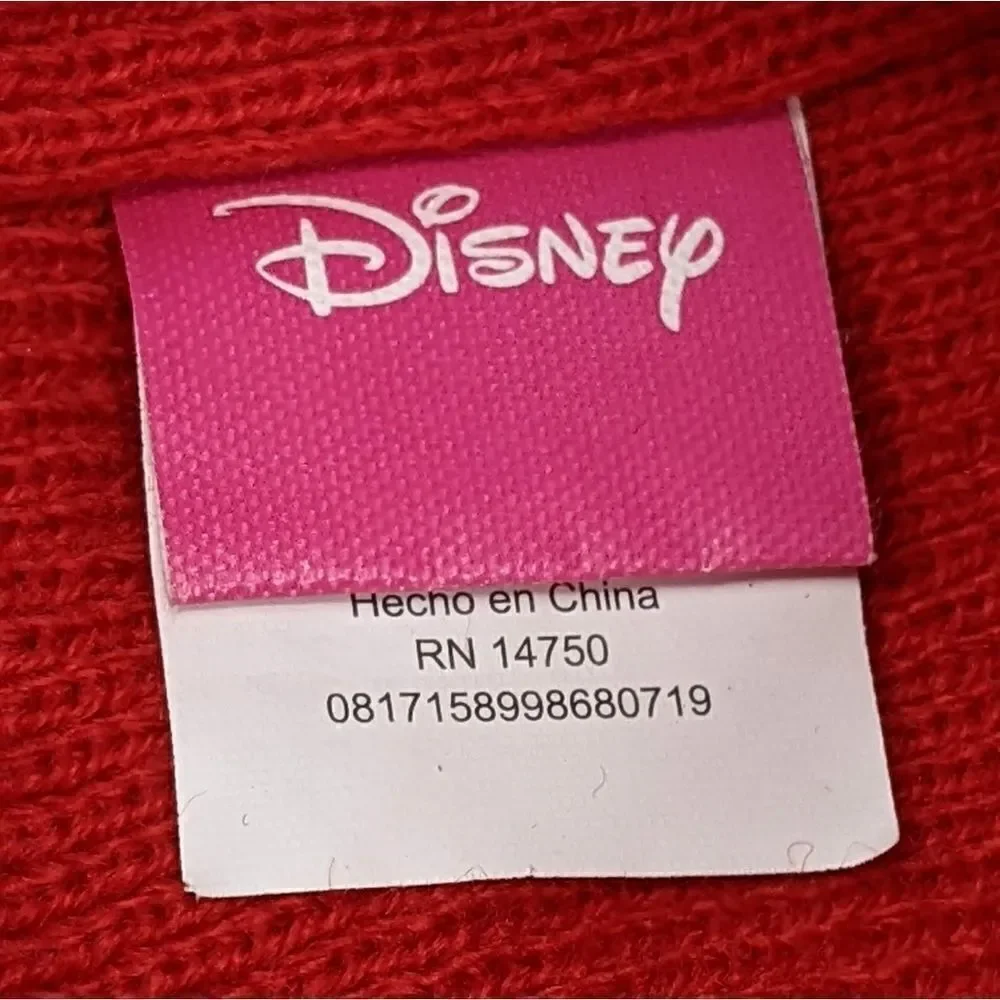Disney Minnie Mouse Polka Dot Beanie Stocking Cap Hat